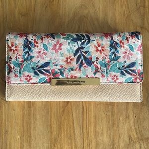 Tamari Pink and Floral Wallet